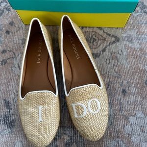 Jack Rodgers “I do” bridal loafers